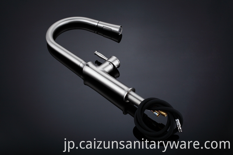 Kitchen Tap With Pull Down Sprayer